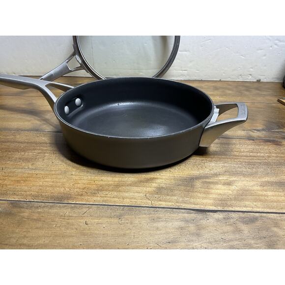 Calphalon Premier Hard-Anodized Nonstick, 3 Qt Saute Sauce Pan Pot w/ Lid #5003 - Picture 6 of 10